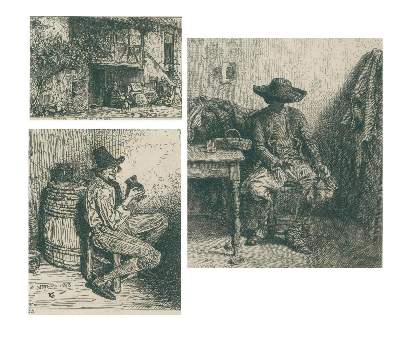 Bild Nr.2: 143-3939 Jacque, Charles Emile: (Künstlergraphik)