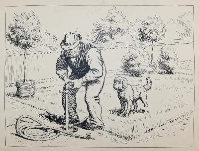 Bild Nr.5: 143-3972 Brasch, Hans: (Künstlergraphik, Karikatur)