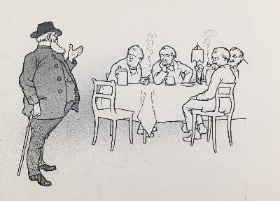 Bild Nr.1: 143-3973 Caspari, Walther: (Künstlergraphik, Karikatur)