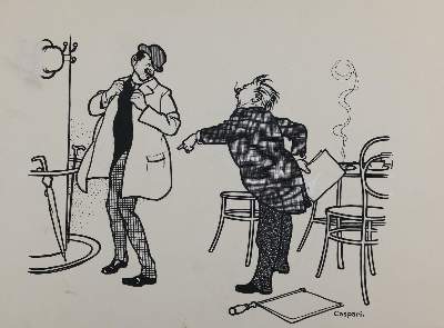 Bild Nr.11: 143-3973 Caspari, Walther: (Künstlergraphik, Karikatur)