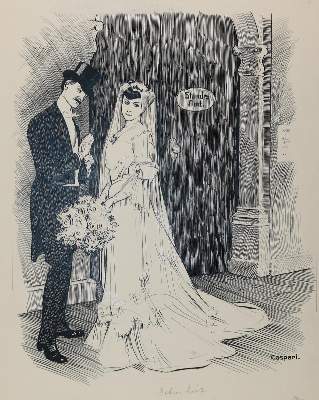 Bild Nr.110: 143-3973 Caspari, Walther: (Künstlergraphik, Karikatur)