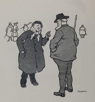 Bild Nr.14: 143-3973 Caspari, Walther: (Künstlergraphik, Karikatur)