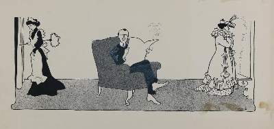 Bild Nr.17: 143-3973 Caspari, Walther: (Künstlergraphik, Karikatur)