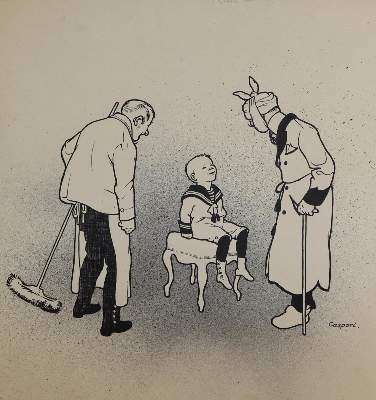 Bild Nr.2: 143-3974 Caspari, Walther: (Künstlergraphik, Karikatur)