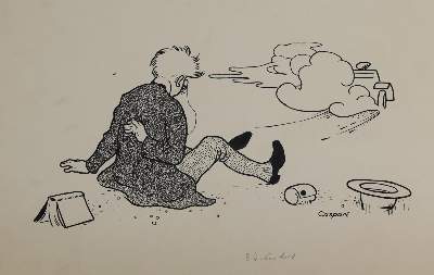 Bild Nr.4: 143-3974 Caspari, Walther: (Künstlergraphik, Karikatur)