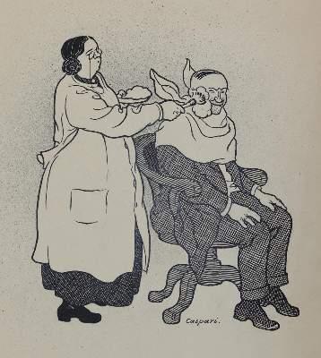 Bild Nr.5: 143-3974 Caspari, Walther: (Künstlergraphik, Karikatur)