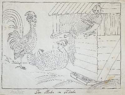 Bild Nr.6: 143-3977 Erquickungen: (Künstlergraphik, Karikatur)
