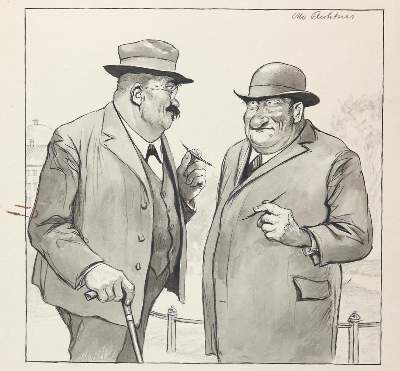 Bild Nr.5: 143-3980 Flechtner, Otto: (Künstlergraphik, Karikatur)