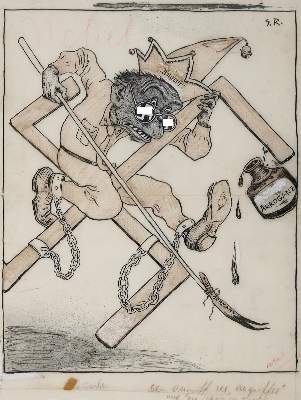 Bild Nr.3: 143-3985 Gilsi, René: (Künstlergraphik, Karikatur)