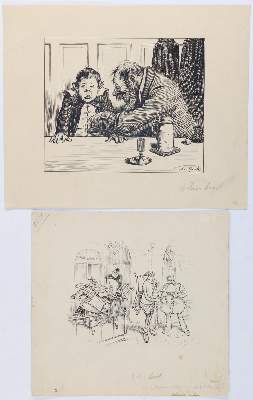 Bild Nr.2: 143-3987 Grätz, Theodor: (Künstlergraphik, Karikatur)