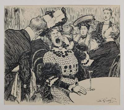Bild Nr.3: 143-3988 Grätz, Theodor: (Künstlergraphik, Karikatur)
