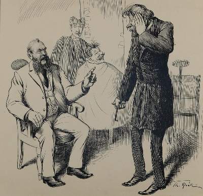 Bild Nr.5: 143-3988 Grätz, Theodor: (Künstlergraphik, Karikatur)