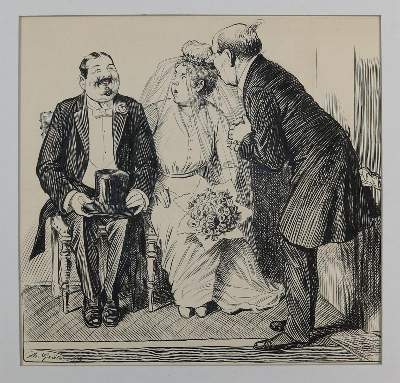 Bild Nr.7: 143-3988 Grätz, Theodor: (Künstlergraphik, Karikatur)