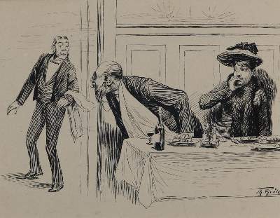 Bild Nr.8: 143-3988 Grätz, Theodor: (Künstlergraphik, Karikatur)