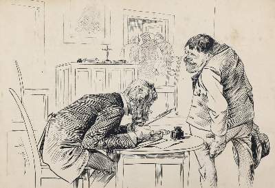 Bild Nr.9: 143-3988 Grätz, Theodor: (Künstlergraphik, Karikatur)