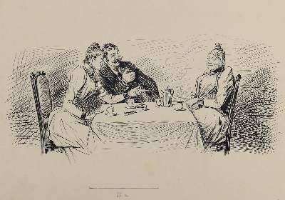Bild Nr.3: 143-3989 Grätz, Theodor: (Künstlergraphik, Karikatur)