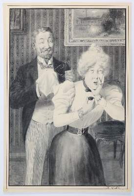 Bild Nr.5: 143-3989 Grätz, Theodor: (Künstlergraphik, Karikatur)