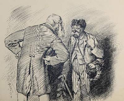Bild Nr.4: 143-3991 Grätz, Theodor: (Künstlergraphik, Karikatur)