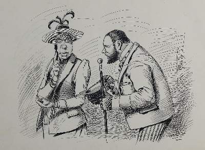 Bild Nr.2: 143-3992 Grätz, Theodor: (Künstlergraphik, Karikatur)