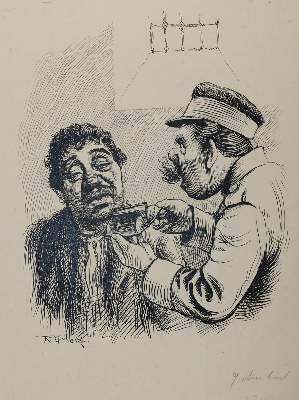 Bild Nr.11: 143-3994 Grieß, Rudolf: (Künstlergraphik, Karikatur)