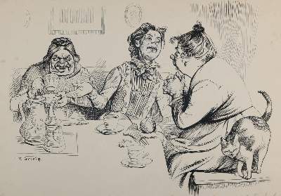 Bild Nr.6: 143-3994 Grieß, Rudolf: (Künstlergraphik, Karikatur)
