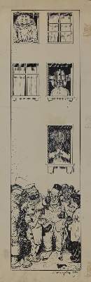 Bild Nr.4: 143-3997 Hengeler, Adolf: (Künstlergraphik, Karikatur)