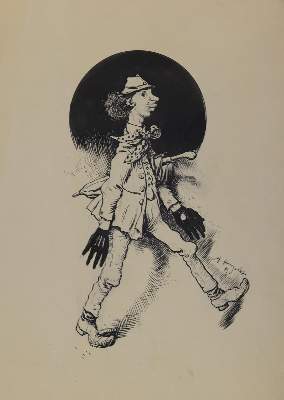 Bild Nr.6: 143-3997 Hengeler, Adolf: (Künstlergraphik, Karikatur)