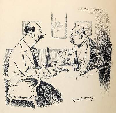 Bild Nr.5: 143-3999 Herrmannsdorfer, Joseph Martin: (Künstlergraphik, Karikatur)