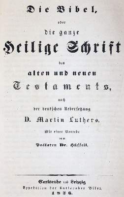 Bild Nr.1: 143-40 Biblia germanica.: (Bibeln)
