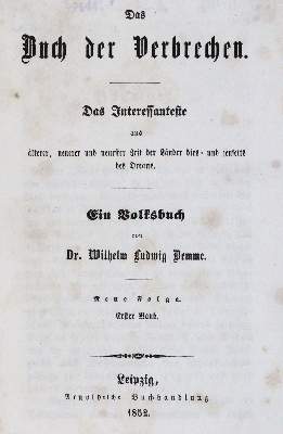 Bild Nr.1: 143-400 Demme,W.L.: (Juridica und Kriminologie)