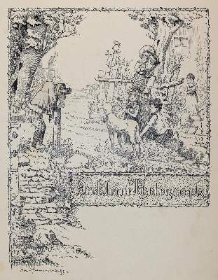Bild Nr.1: 143-4000 Herrmannsdorfer, Joseph Martin: (Künstlergraphik, Karikatur)