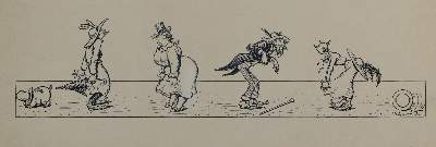 Bild Nr.6: 143-4002 Karikaturen.: (Künstlergraphik, Karikatur)