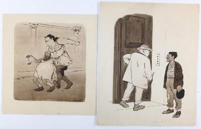 Bild Nr.5: 143-4004 Kirchner, Eugen: (Künstlergraphik, Karikatur)