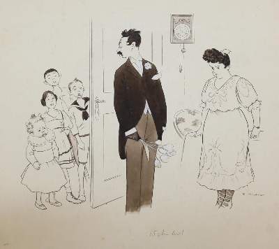 Bild Nr.6: 143-4004 Kirchner, Eugen: (Künstlergraphik, Karikatur)