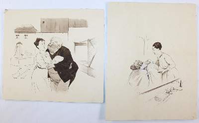 Bild Nr.8: 143-4004 Kirchner, Eugen: (Künstlergraphik, Karikatur)