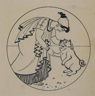 Bild Nr.2: 143-4006 Kirchner, Eugen: (Künstlergraphik, Karikatur)