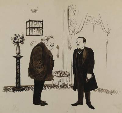 Bild Nr.3: 143-4007 Kirchner, Eugen: (Künstlergraphik, Karikatur)