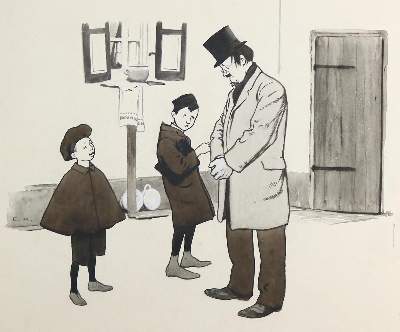Bild Nr.5: 143-4010 Kirchner, Eugen: (Künstlergraphik, Karikatur)