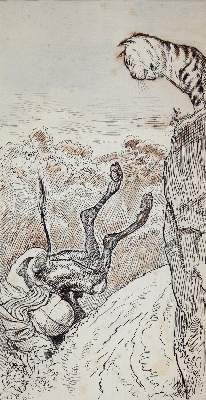 Bild Nr.3: 143-4019 Oberländer, Adolf: (Künstlergraphik, Karikatur)