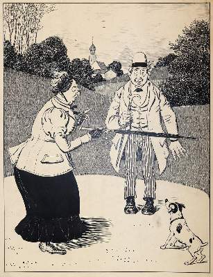 Bild Nr.6: 143-4025 Reinicke, Emil: (Künstlergraphik, Karikatur)