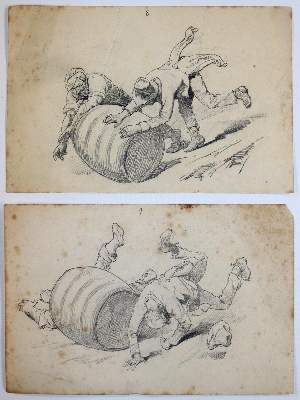 Bild Nr.2: 143-4034 Steub, Fritz: (Künstlergraphik, Karikatur)