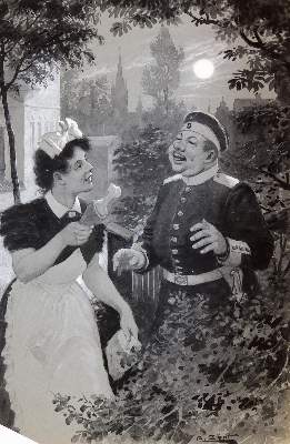 Bild Nr.1: 143-4038 Zopf, Carl: (Künstlergraphik, Karikatur)