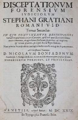 Bild Nr.1: 143-404 Gratianus,S.: (Juridica und Kriminologie)