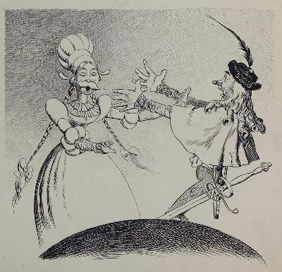 Bild Nr.10: 143-4040 Zopf, Carl: (Künstlergraphik, Karikatur)