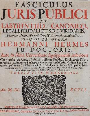 Bild Nr.1: 143-406 Hermes,H.: (Juridica und Kriminologie)