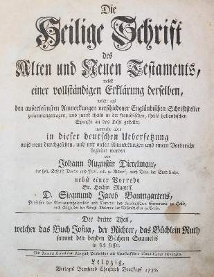 Bild Nr.1: 143-41 Biblia germanica.: (Bibeln)