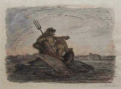 Bild Nr.1: 143-4117 Kubin, Alfred: (Künstlergraphik)