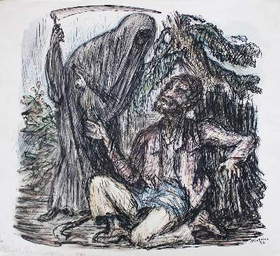 Bild Nr.1: 143-4118 Kubin, Alfred: (Künstlergraphik)