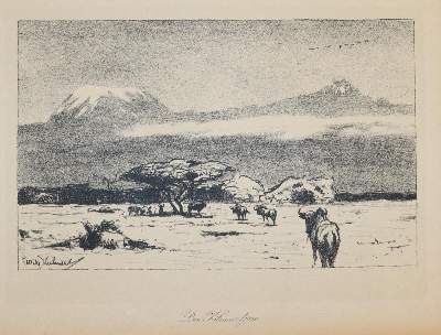 Bild Nr.5: 143-4125 Kuhnert, Friedich: (Künstlergraphik)