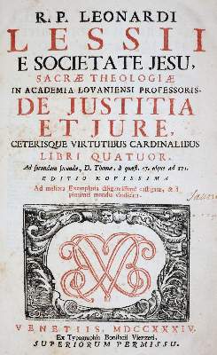 Bild Nr.1: 143-413 Lessius,L.: (Juridica und Kriminologie)